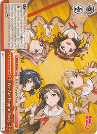 We Are Poppin'Party (BD/W47-E080P PPR) (feuille parallèle) (Promo) [Cartes d'événement Bushiroad] 