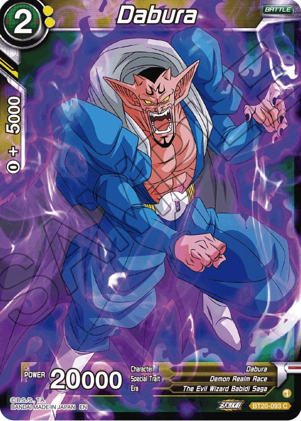 Dabura (BT20-093) [Power Absorbed] - POKÉ JEUX