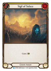 Sigil of Solace (Yellow) [1HP388] (History Pack 1) - POKÉ JEUX