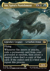 Sin, Spira's Punishment (FIN-348) - FINAL FANTASY (Borderless) Foil