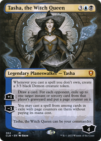 Tasha, the Witch Queen (Borderless) [Commander Legends: Battle for Baldur's Gate]
