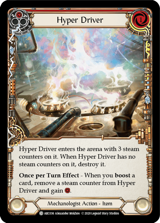 Hyper Driver [U-ARC036] (Arcane Rising Unlimited) Unlimited Normal - POKÉ JEUX