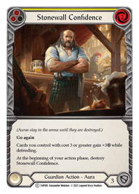 Stonewall Confidence (Yellow) [1HP083] (History Pack 1) - POKÉ JEUX