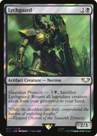 Lychguard (Surge Foil) [Warhammer 40,000]