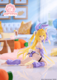 To Love-Ru Darkness MOFLOCK Figure - Golden Darkness (Fluffy Bunny Ver.) (Pre-Order)