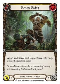 Savage Swing (Yellow) [1HP032] (History Pack 1) - POKÉ JEUX
