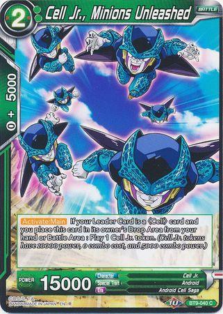 Cell Jr., Minions Unleashed (BT9-040) [Universal Onslaught] - POKÉ JEUX