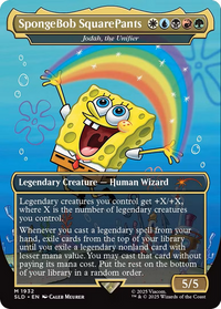SpongeBob SquarePants - Jodah, the Unifier (SLD-1932) - Secret Lair Drop Series Foil