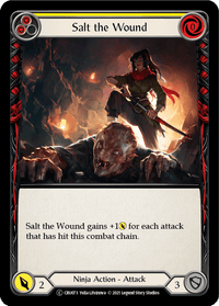 Salt the Wound [U-CRU073] (Crucible of War Unlimited) Unlimited Normal - POKÉ JEUX
