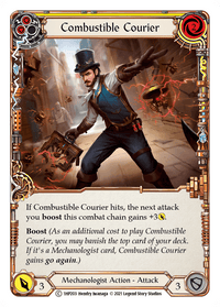 Combustible Courier (Yellow) [1HP203] (History Pack 1) - POKÉ JEUX