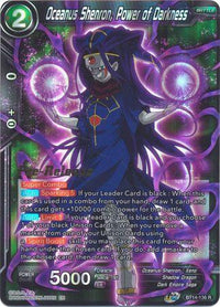Oceanus Shenron, Power of Darkness (BT14-136) [Cross Spirits Prerelease Promos] - POKÉ JEUX