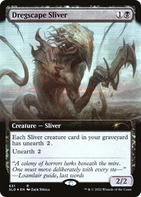 Dregscape Sliver (Art étendu) [Promotions Secret Lair Drop] 