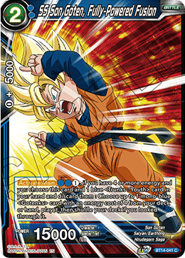 SS Son Goten, Fully-Powered Fusion (BT14-041) [Cross Spirits] - POKÉ JEUX