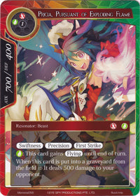 Pricia, à la suite de l'explosion de la flamme (Memoria058) [Alice Origin Memoria Cards] 