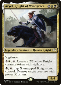Aryel, chevalier de Windgrace [Marche du commandant de la machine] 