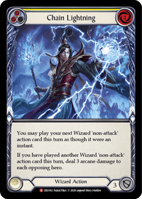 Chain Lightning [CRU162] (Crucible of War) 1st Edition Normal - POKÉ JEUX