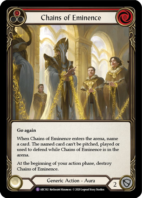 Chains of Eminence [U-ARC162] (Arcane Rising Unlimited) Unlimited Normal - POKÉ JEUX