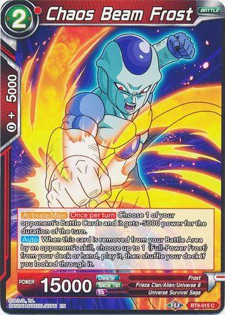 Chaos Beam Frost (BT9-015) [Universal Onslaught] - POKÉ JEUX