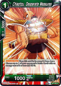 Chiaotzu, Desperate Measures (BT7-064) [Assault of the Saiyans] - POKÉ JEUX