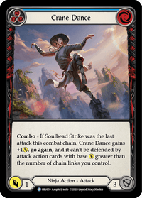 Crane Dance (Blue) [CRU059] (Crucible of War) 1st Edition Rainbow Foil - POKÉ JEUX