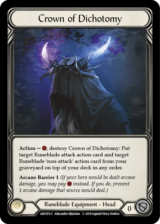 Crown of Dichotomy [ARC079-C] (Arcane Rising) 1st Edition Normal - POKÉ JEUX