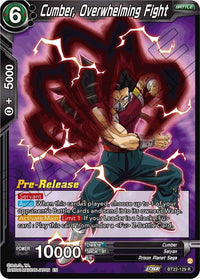Cumber, Overwhelming Fight (BT22-129) [Critical Blow Prerelease Promos] - POKÉ JEUX