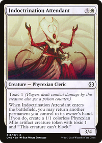 Indoctrination Attendant [Phyrexia: All Will Be One]