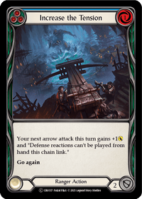 Increase the Tension (Blue) [U-CRU137] (Crucible of War Unlimited) Unlimited Rainbow Foil - POKÉ JEUX