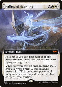 Hallowed Haunting (Extended Art) [Innistrad: Crimson Vow]