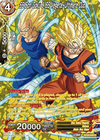 SS Son Goku & SS Vegeta, Ultimate Duo (Silver Foil) (BT20-096) [Power Absorbed] - POKÉ JEUX