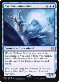 Cyclone Summoner (Promo Pack) [Kaldheim Promos]