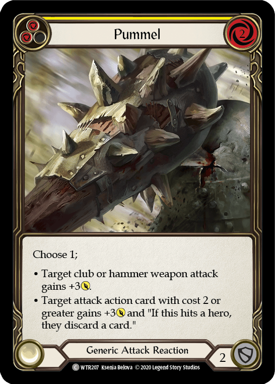 Pummel (Yellow) [U-WTR207] (Welcome to Rathe Unlimited) Unlimited Rainbow Foil - POKÉ JEUX