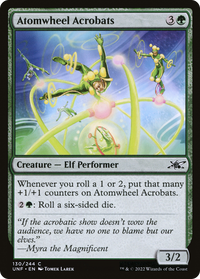 Acrobates de la roue atomique [Infini] 