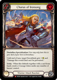 Chorus of Ironsong [DTD208] (Dusk Till Dawn)  Rainbow Foil