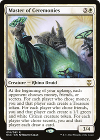 Master of Ceremonies [Streets of New Capenna Commander]