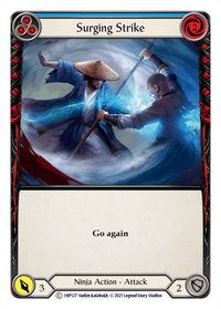 Surging Strike (Blue) [1HP127] (History Pack 1) - POKÉ JEUX