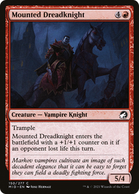 Mounted Dreadknight [Innistrad: Midnight Hunt]