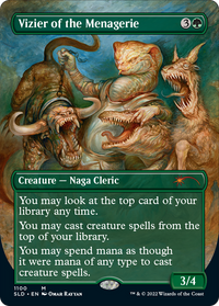 Vizir de la Ménagerie (Borderless) [Secret Lair Drop Series] 