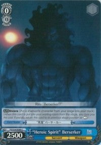 Berserker "Esprit héroïque" (FS/S34-E089 C) [Fate/Stay Night [Unlimited Blade Works]] 