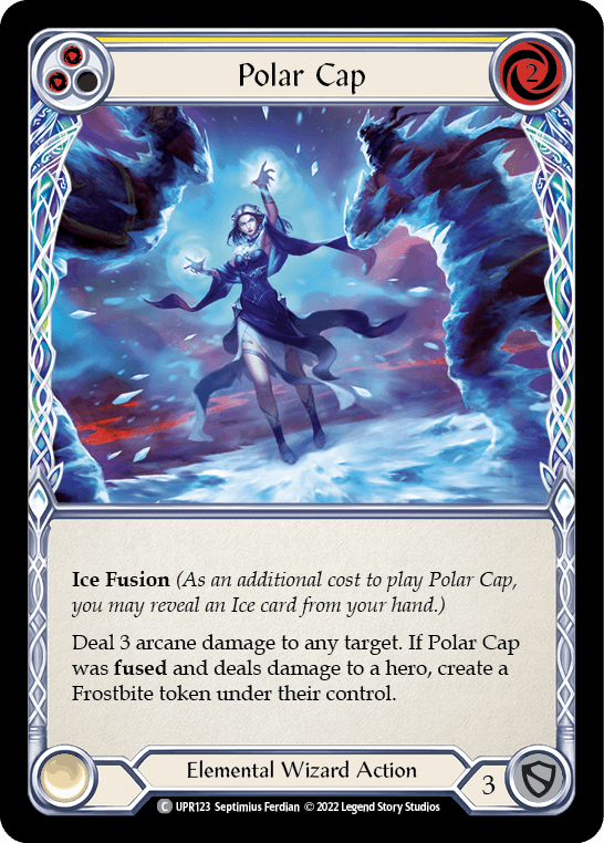 Polar Cap (Yellow) [UPR123] (Uprising) Rainbow Foil - POKÉ JEUX