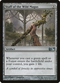Staff of the Wild Magus [Magic 2014]