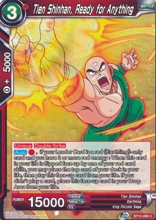 Tien Shinhan, Ready for Anything (BT12-009) [Vicious Rejuvenation] - POKÉ JEUX