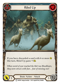 Riled Up (Blue) [1HP030] (History Pack 1) - POKÉ JEUX