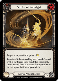 Stroke of Foresight (Red) [WTR138-C] (Welcome to Rathe) Alpha Print Normal - POKÉ JEUX