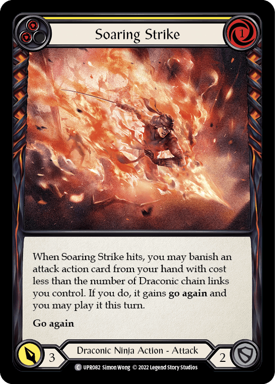 Soaring Strike (Yellow) [UPR082] (Uprising) Rainbow Foil - POKÉ JEUX