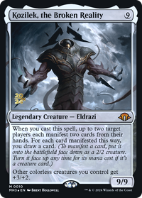 Kozilek, the Broken Reality [Modern Horizons 3 Prerelease Promos]