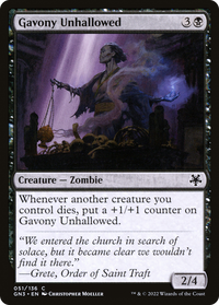 Gavony Unhallowed [Soirée de jeux : chacun pour soi] 