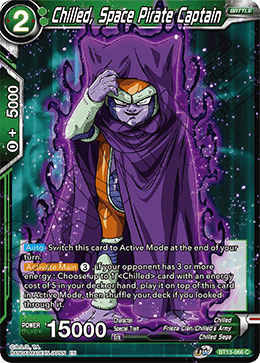 Chilled, Space Pirate Captain (Common) (BT13-066) [Supreme Rivalry] - POKÉ JEUX