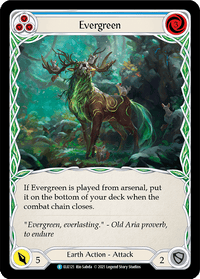 Evergreen (Blue) [ELE121] (Tales of Aria) 1st Edition Normal - POKÉ JEUX