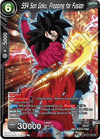 SS4 Son Goku, Prepping for Fusion (BT14-125) [Cross Spirits] - POKÉ JEUX